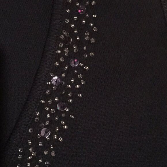 Ann Taylor Navy Embellished Tank - Picture 4 of 6